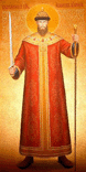Икона, образ Святого Царя великомученика Иоанна Васильевича IV Грозного, мученик